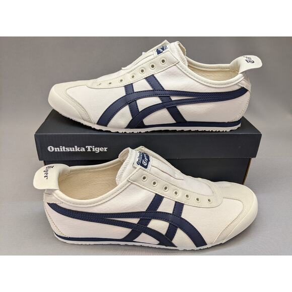 Onitsuka Tiger Mexico 66 Slip-On Birch/Midnight 1183A360-205 Size US 10 - Picture 6 of 11